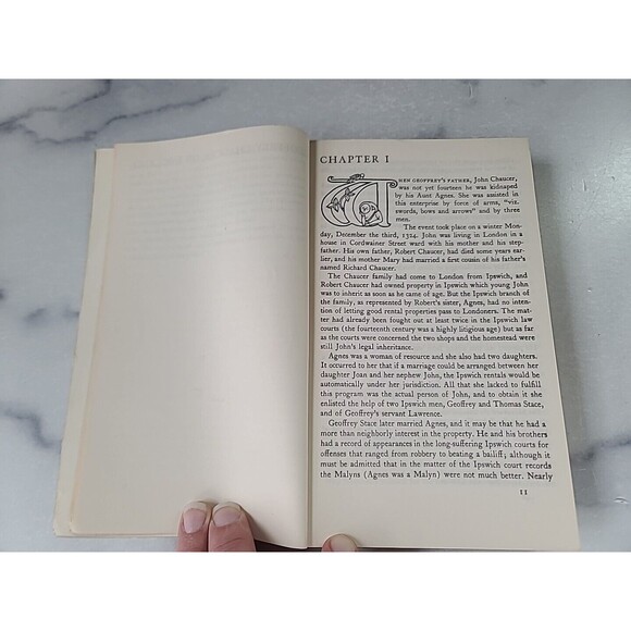 Geoffrey Chaucer Of England Marchette Chute Paperback - Picture 5 of 10
